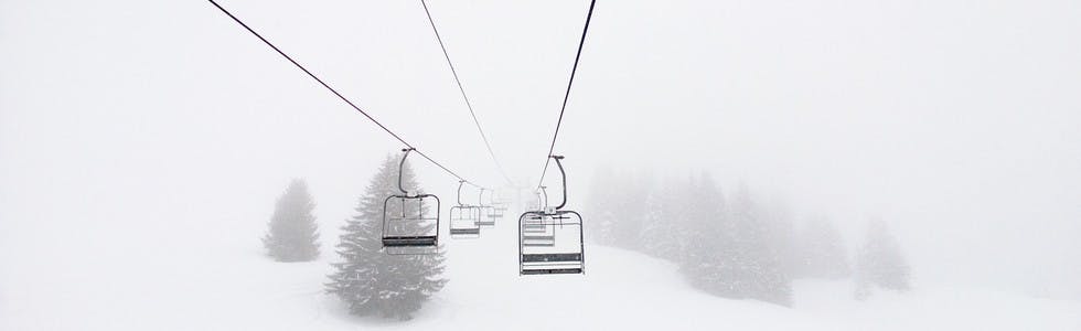 Ski lift chairs